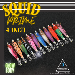 Optimus Pro Squid Prime 4 inç Color :Orange  Op Kalamar Zokası