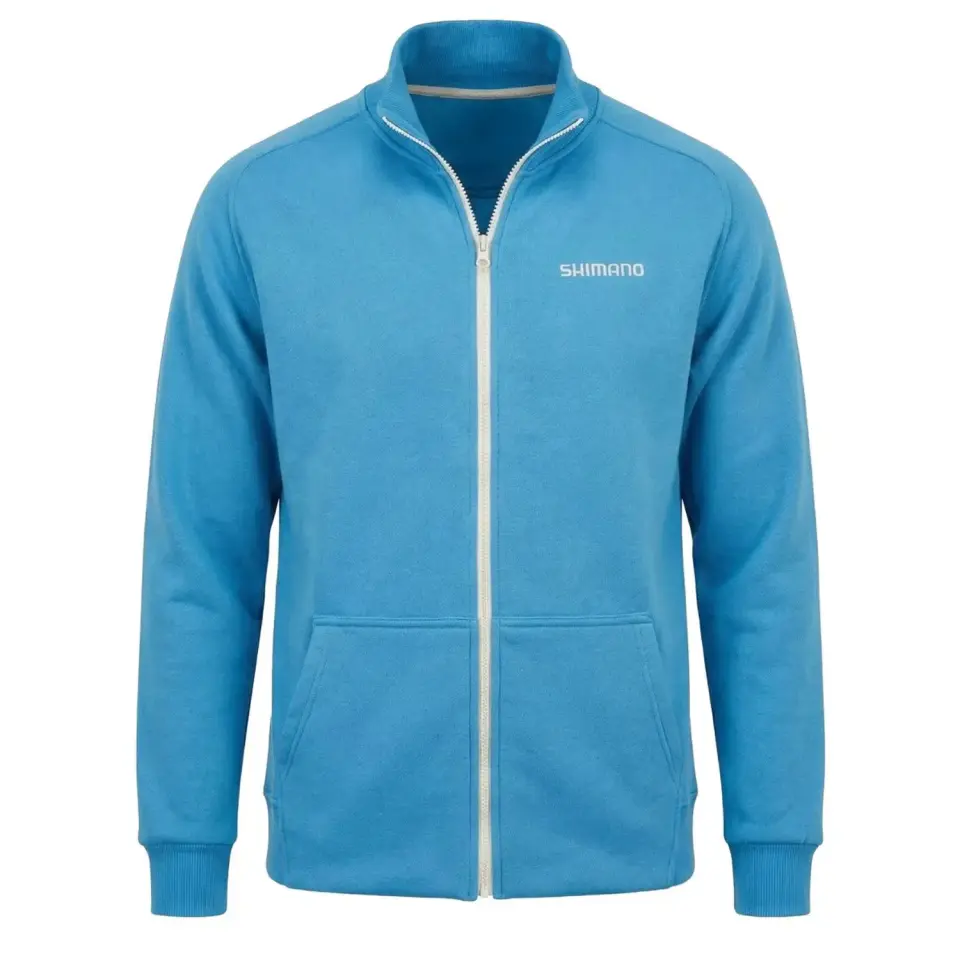 Shimano Zipper Sweatshirt Fermuarlı Shimano Blue