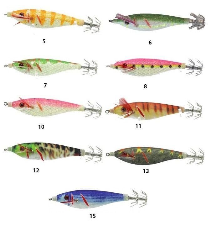 Captain 3008 Kalamar Zokası 7cm Fighter Squid 5