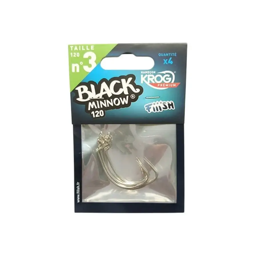 Fiiish Black Minnow BM120/3 BM077 Offset Silikon İğne