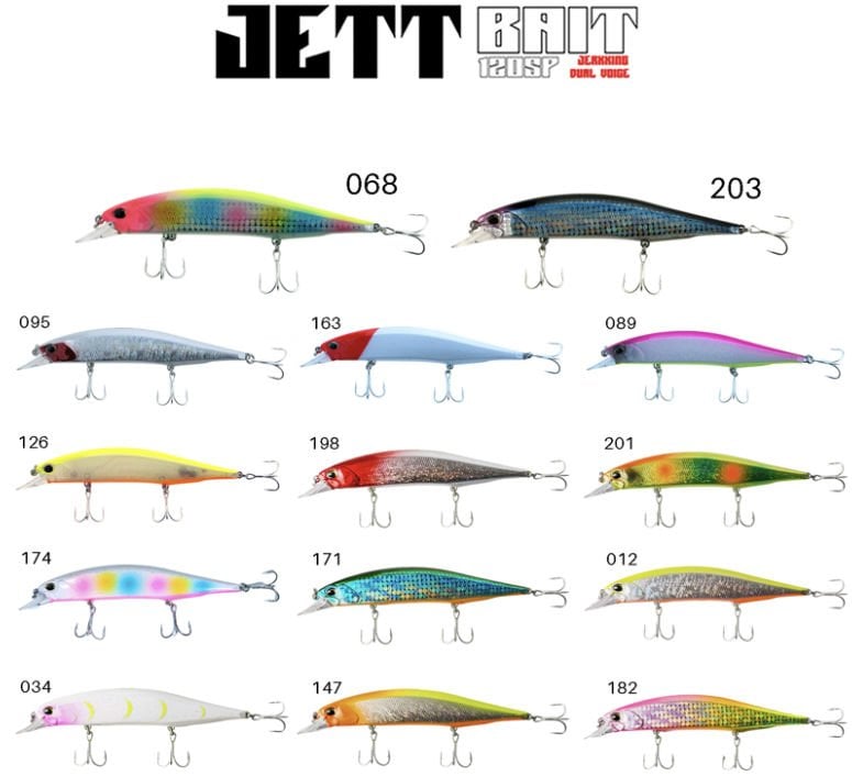 Fujin Jett Bait 120SP 18gr 120mm Maket Balık