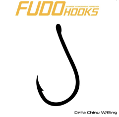 Fudo 0101 Delta Chinu W/Ring Black Nikel İğne  No: 2