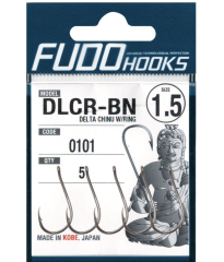Fudo 0101 Delta Chinu W/Ring Black Nikel İğne  No: 2
