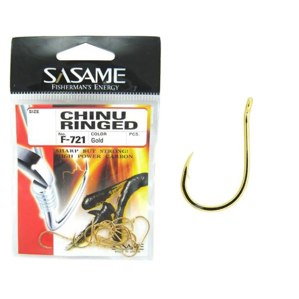 Sasame F-721 Chinu Ringed İğne (Gold) 3/0