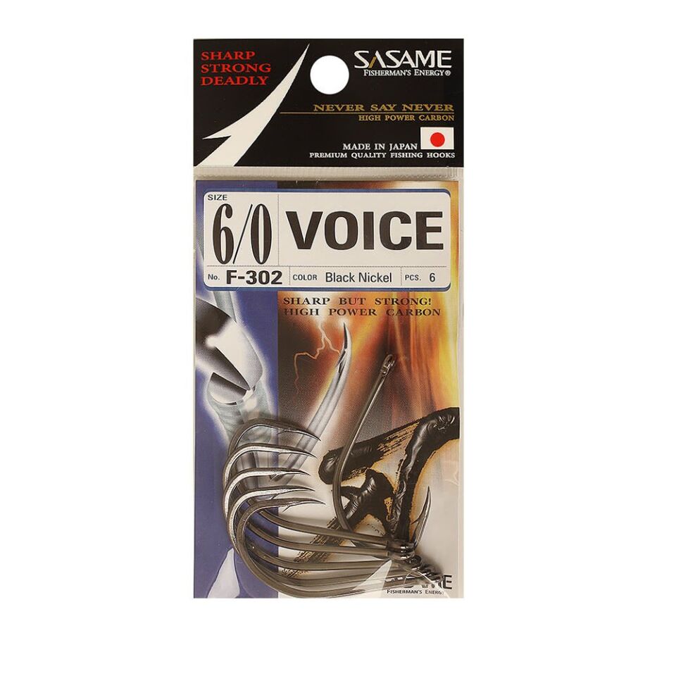 Sasame F-302 Voice Serisi Olta İğnesi 10/0