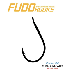 Fudo 1021 Chinu Fine Wire Black Nikel İğne