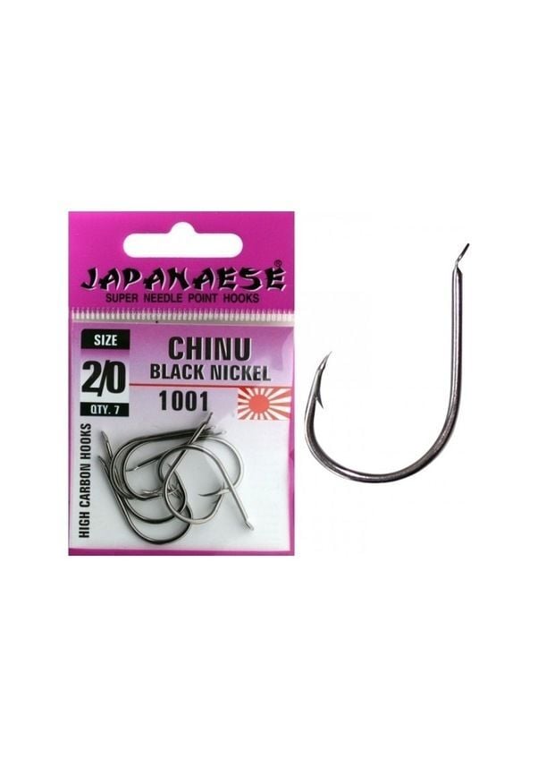 Japanese 1001 Chinu Black Nikel İğne 6