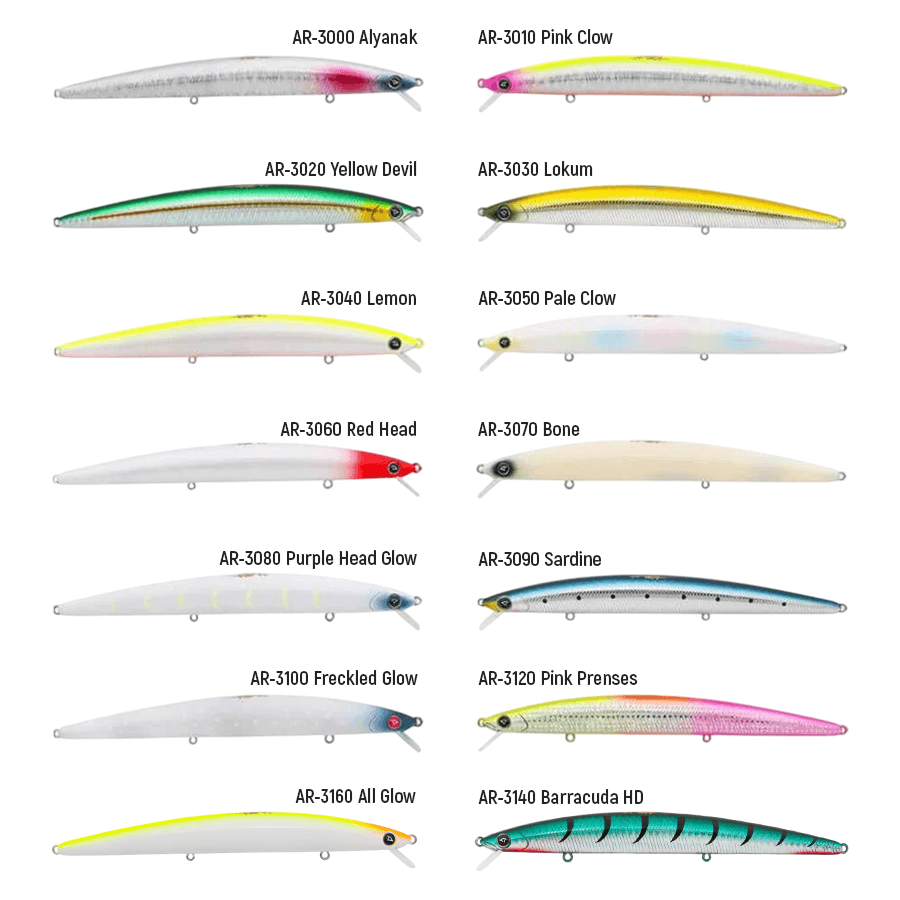Hanfish Arıza 17 cm 30 gr Sinking Maket Yem