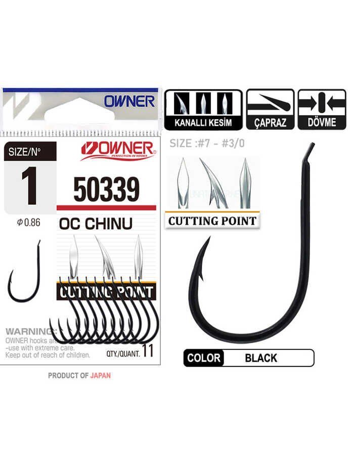 Owner 50339 Cut Chinu Black İğne 1