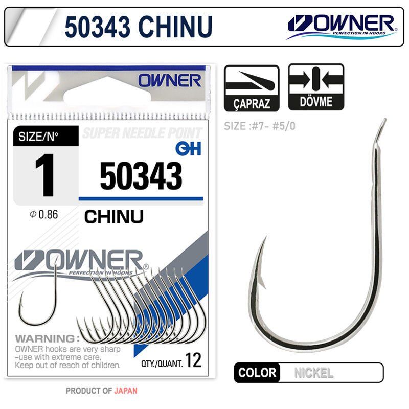 Owner 50343 Chinu White İğne 2