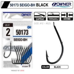 Owner 50173 Seigo-Bh Siyah Tırnaklı İğne
