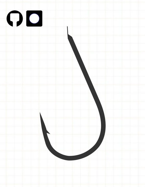 Fudo 1801 Chika Black Nikel İğne