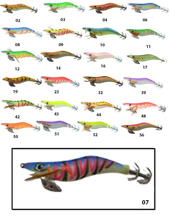 Captain 3017 Kalamar Zokası 10cm Wanted UV Squid Size 2.5 Gr 3