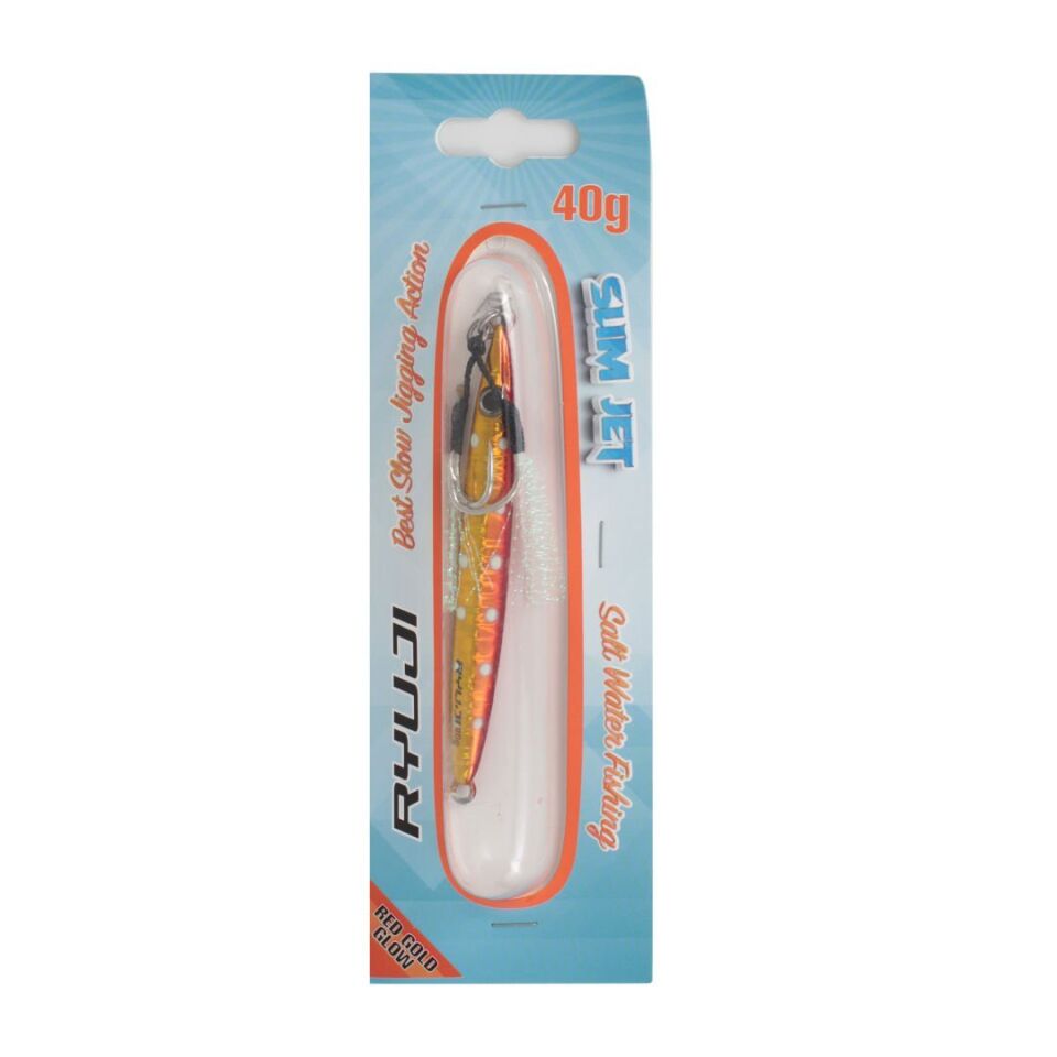 RYUJI SLIM JET JIG 30 GR zebra glow