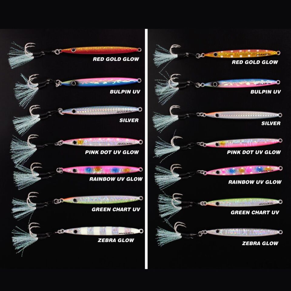 RYUJI SLIM JET JIG 30 GR pink dot glow