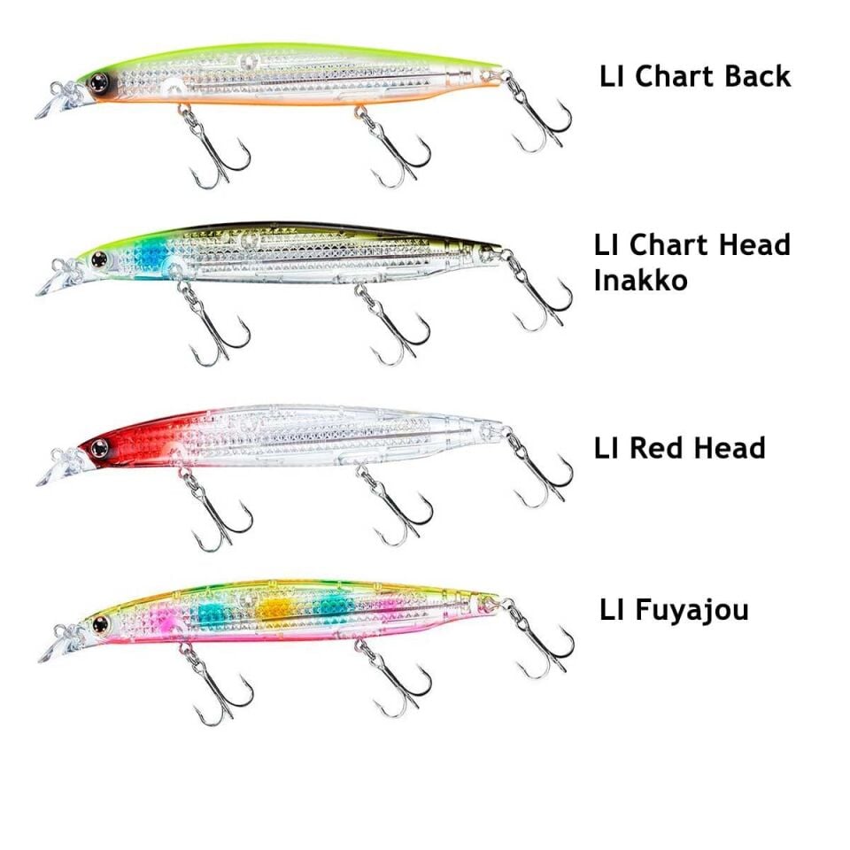 Daiwa Shoreline Shiner Z Vertis R Laser Impact 125F 20.5 gr LI CHART HEAD INAKKO