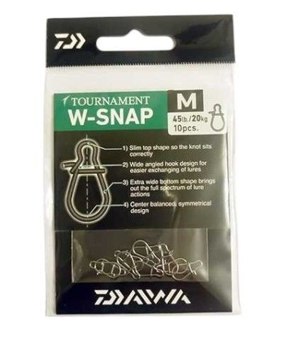 Daiwa Agrafe Tournament W-Snap Serisi Rapala Klipsi L