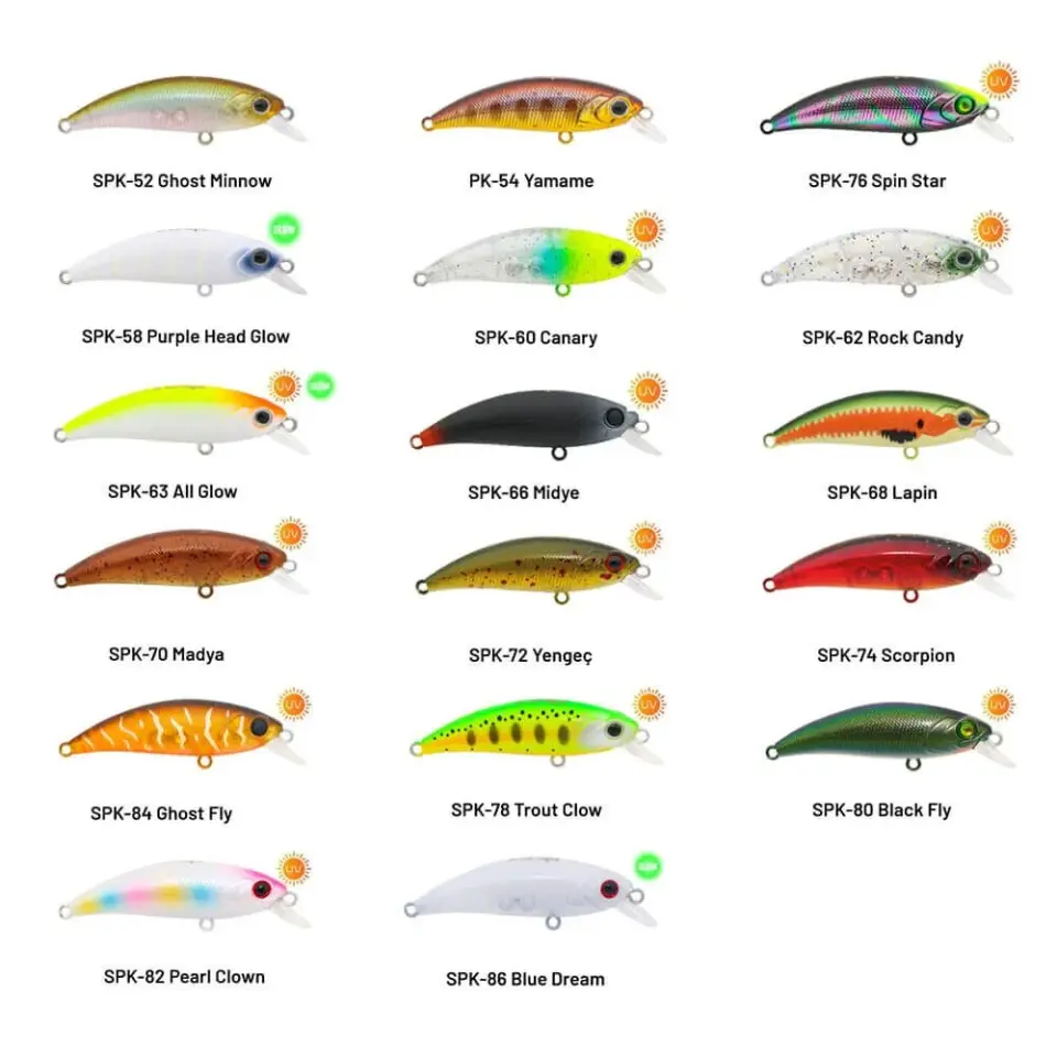 Hanfish Zıpır KG 5 Cm 4.5 Gr LRF Maket Yem K-37 Peary Uv