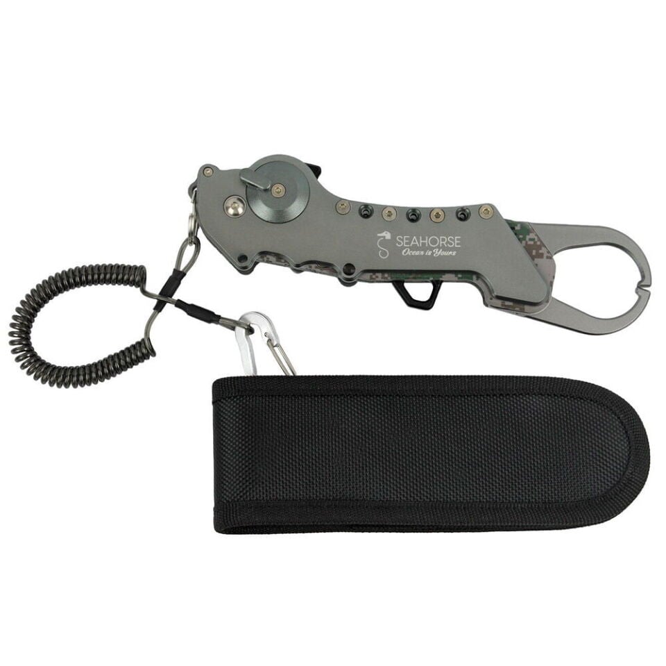 Sea Horse Balık Tutucu Gri