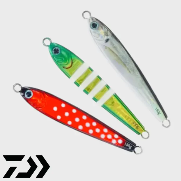 DAIWA SALTIGA TUNGSTEN JIG 60 GR RED DOT GLOW