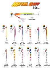 Fujin Metal Cast 30gr Shore Jig Metal Yem