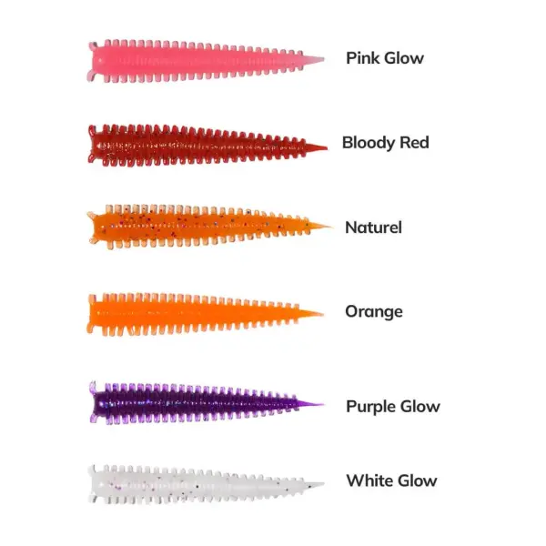 Ryuji Jelly Worm 4 Cm Silikon Yem 18 Adet