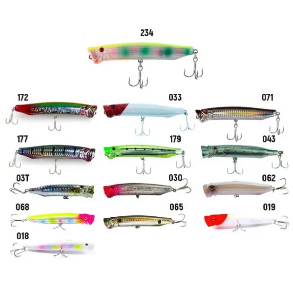 Fujin Salt Popper 12 Cm 30 Gr Su Üstü Popper Yem