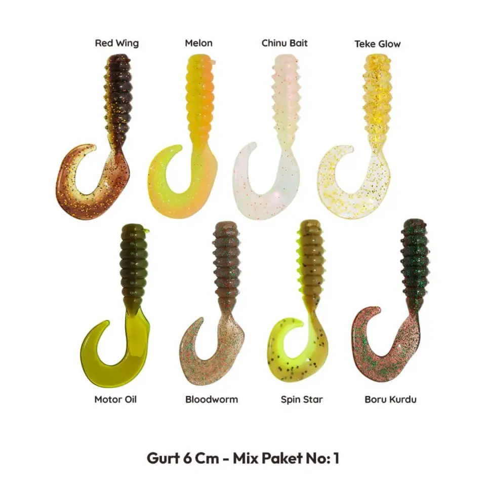 Hanfish Gurt 6 Cm Silikon Yem