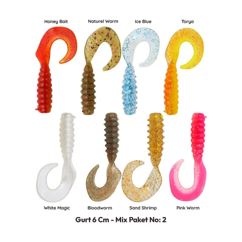 Hanfish Gurt 6 Cm Silikon Yem