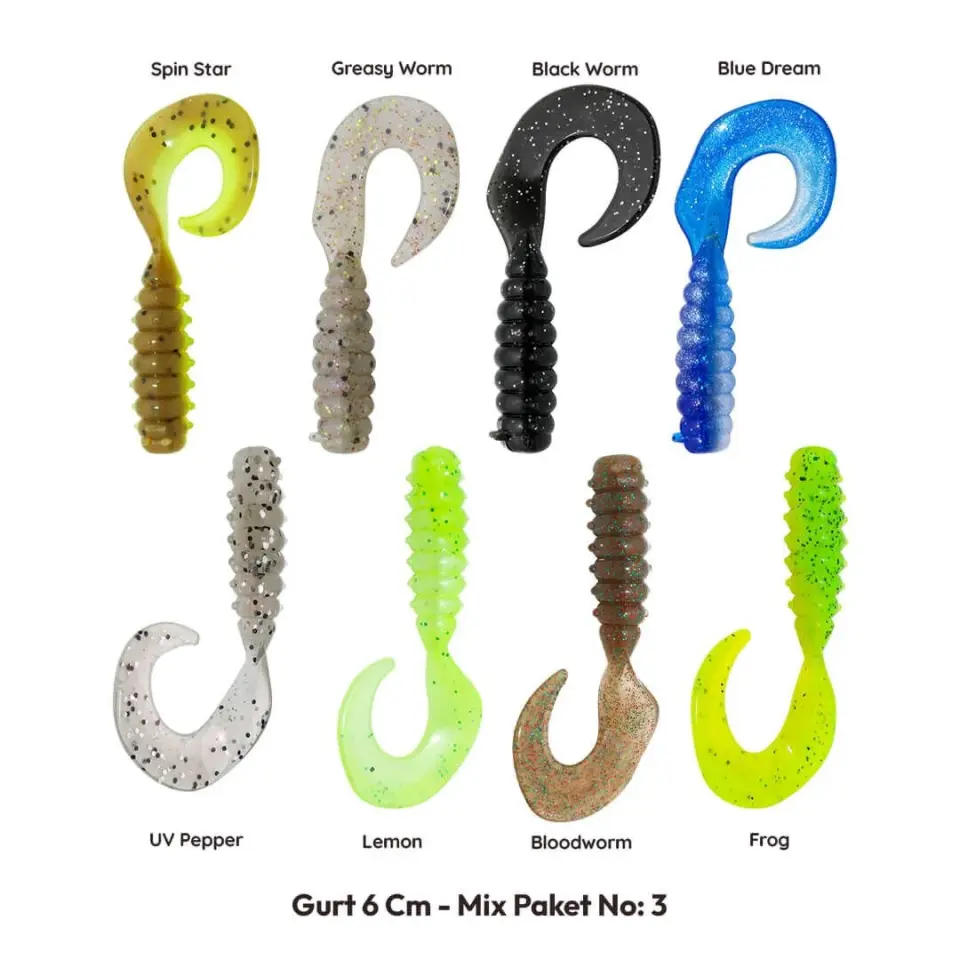 Hanfish Gurt 6 Cm Silikon Yem