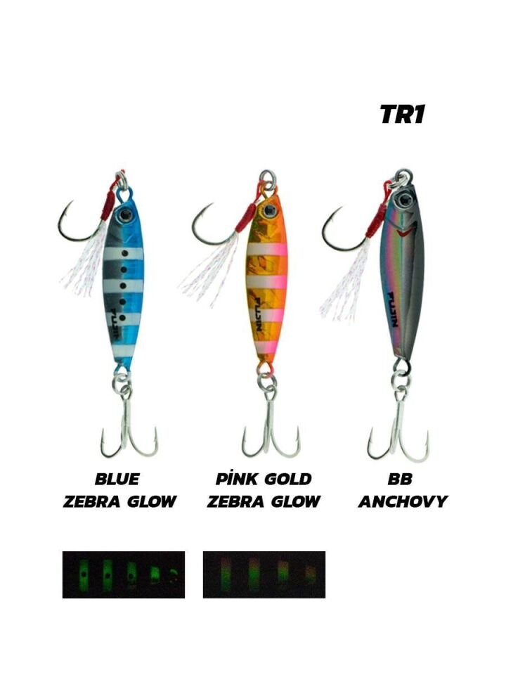 Fujin Jig-X Trio 3lü Micro Jig 20gr TR2