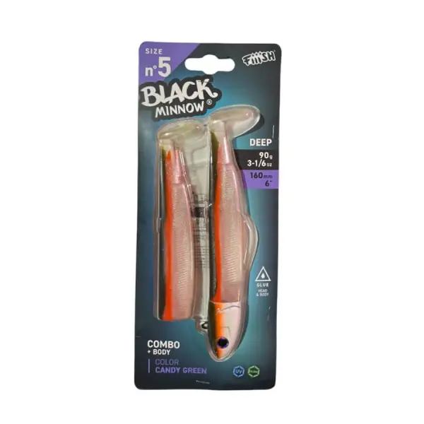 Fiiish Black Minnow BM160/5 BM793 Combo Deep 90 Gr - Candy Green