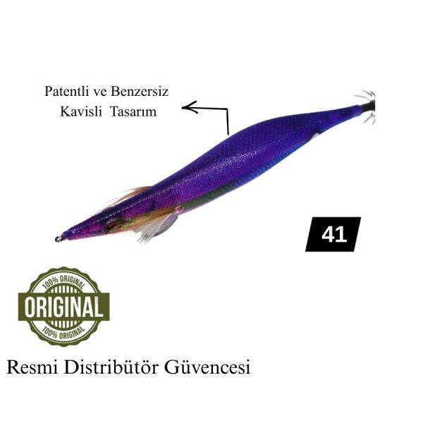 Squid Mania Wild Chase 4.0 Plus 25 Gr Color 41 Kalamar Zokası