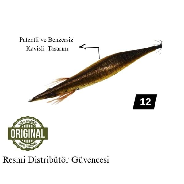 Squid Mania Wild Chase 4.0 Plus 25 Gr Color 12 Kalamar Zokası