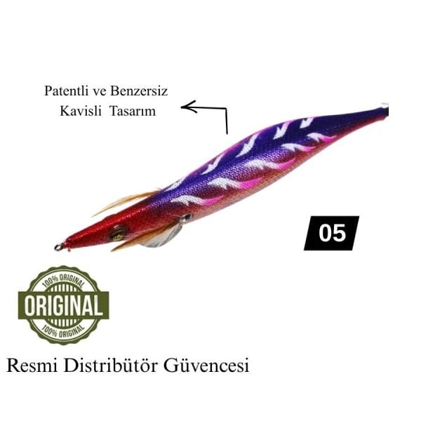 Squid Mania Wild Chase 4.0 Plus 25 Gr Color 05 Kalamar Zokası