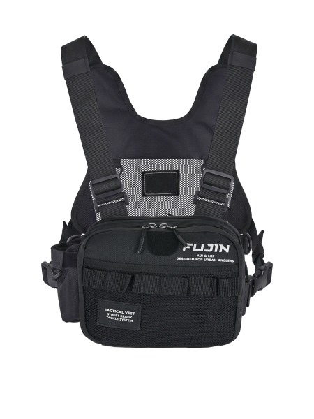 Fujin Tactical Vest Black Balıkçı Çantası