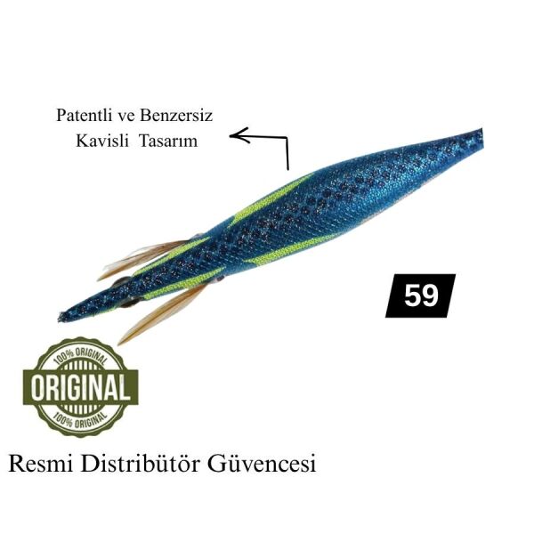 Squid Mania Wild Chase 4.0 Plus 25 Gr Color 59 Kalamar Zokası