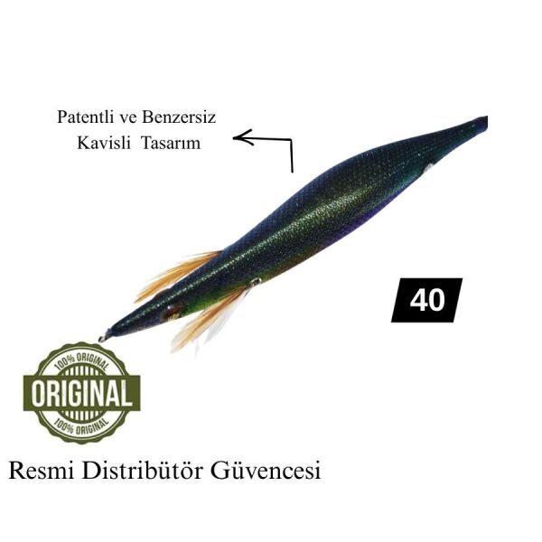 Squid Mania Wild Chase 4.0 Plus 25 Gr Color 40 Kalamar Zokası