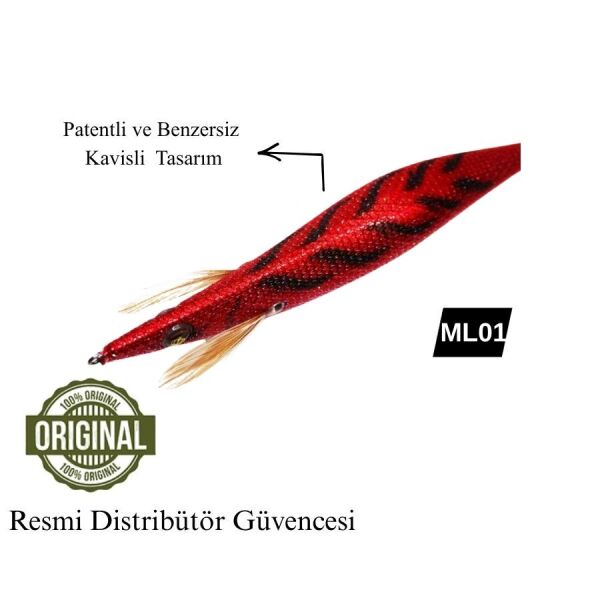 Squid Mania Wild Chase 4.0 Plus 25 Gr Color ML01 Kalamar Zokası