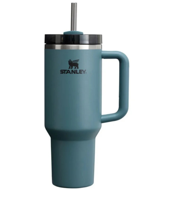 Stanley Quencher Pipetli Termos Bardak 1.18 Lt Petrol Rengi