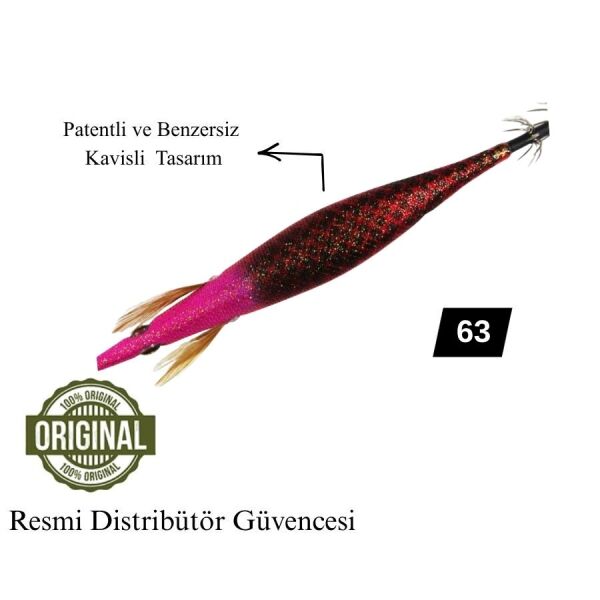 Squid Mania Wild Chase 4.0 Plus 25 Gr Color 63 Kalamar Zokası