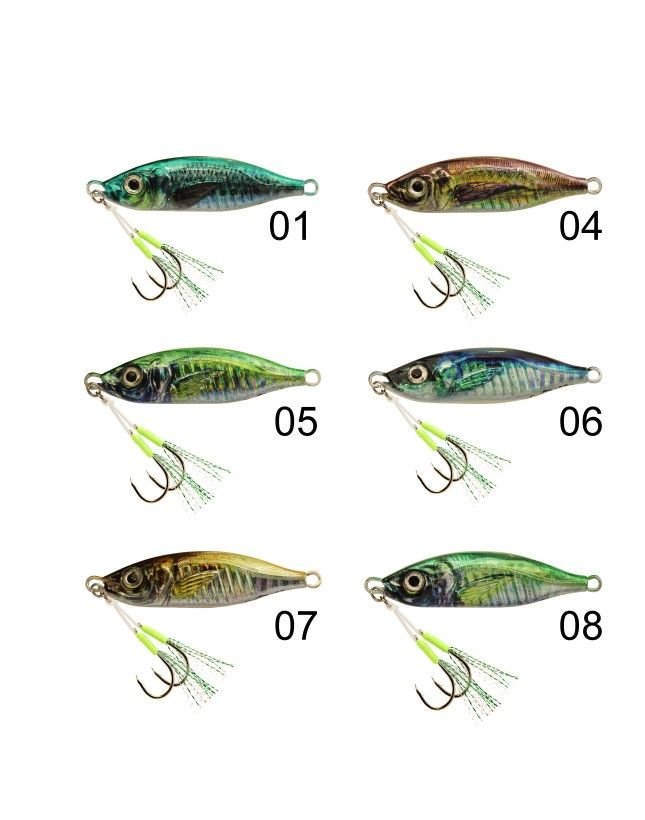 Captain  Mackery UV 40gr Light Jig Suni Yem