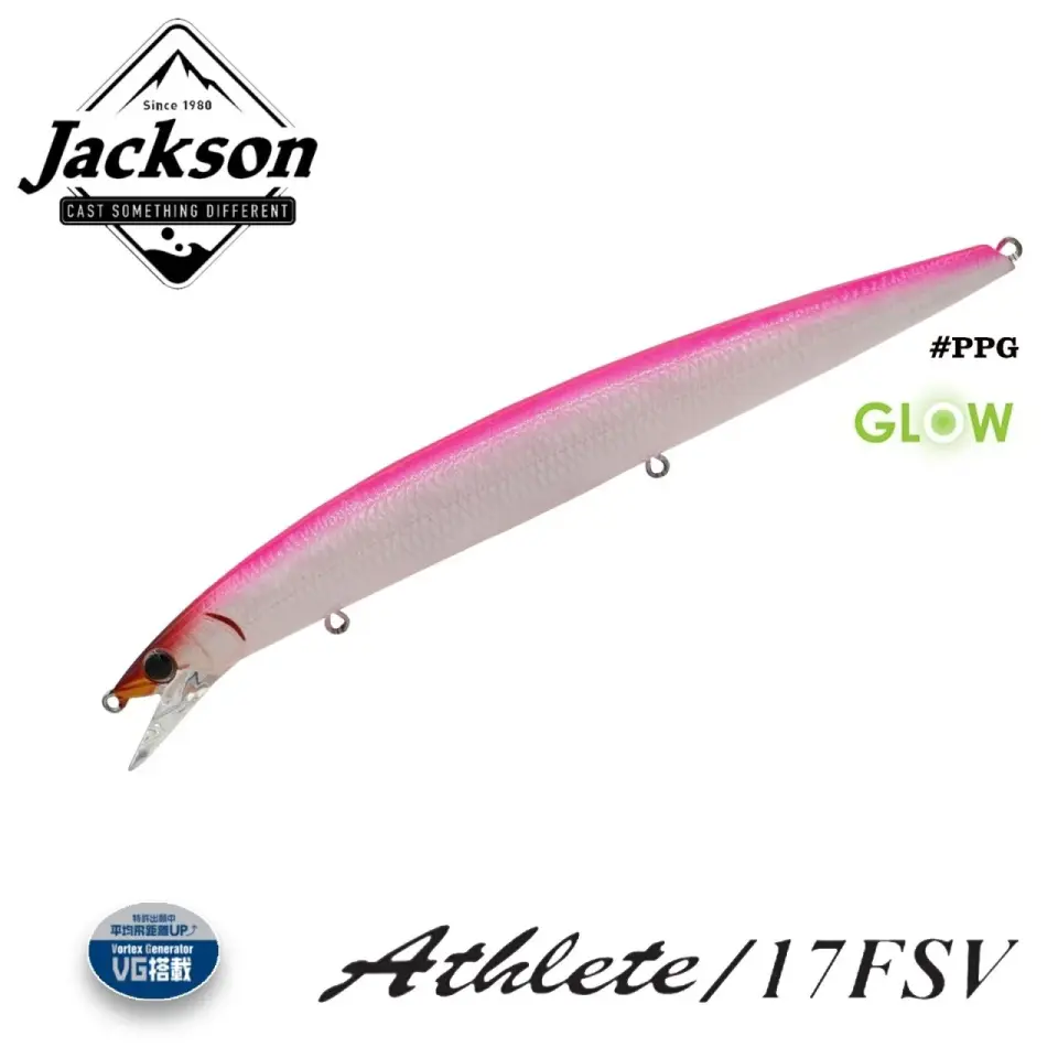 Jackson Athlete 17FSV COLOR: PPG 30 Gr/ Sinking VORTEX GENERATOR