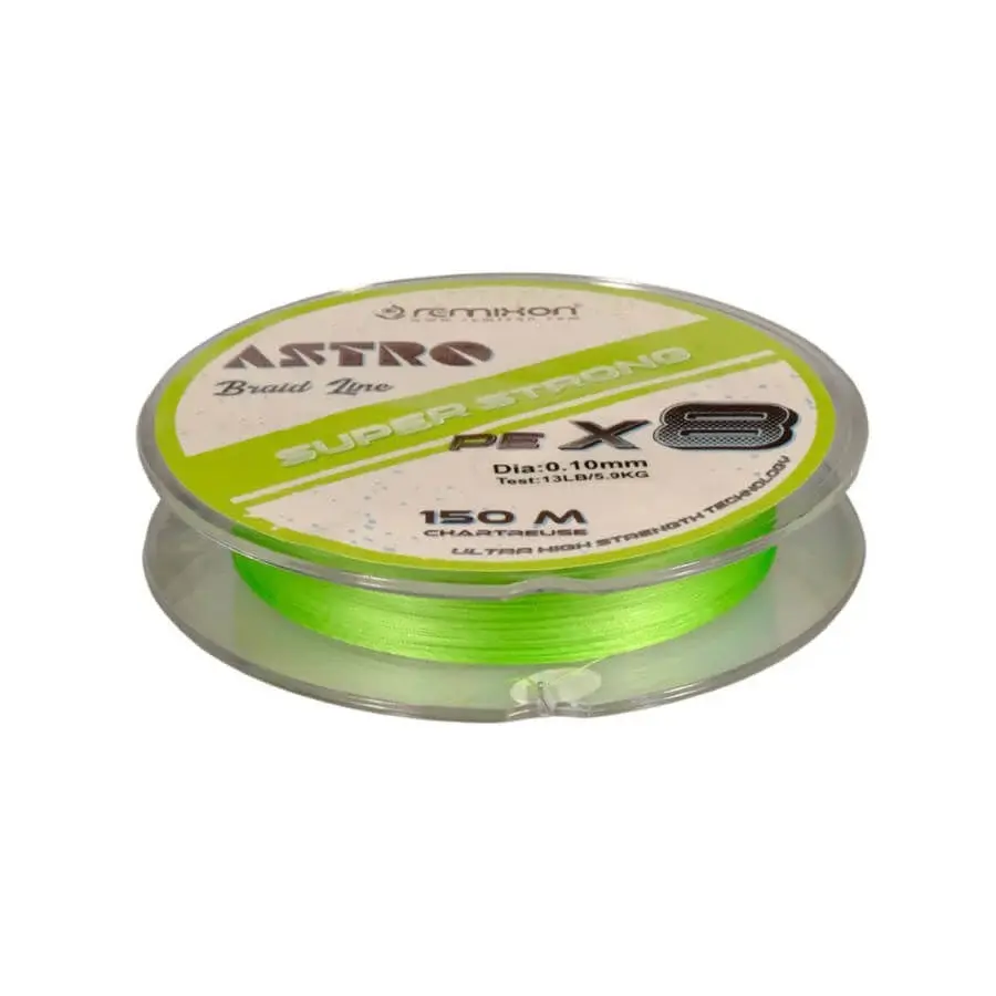 Remixon Astro 8x 150 Mt Chartreuse İp Misina 0.06mm