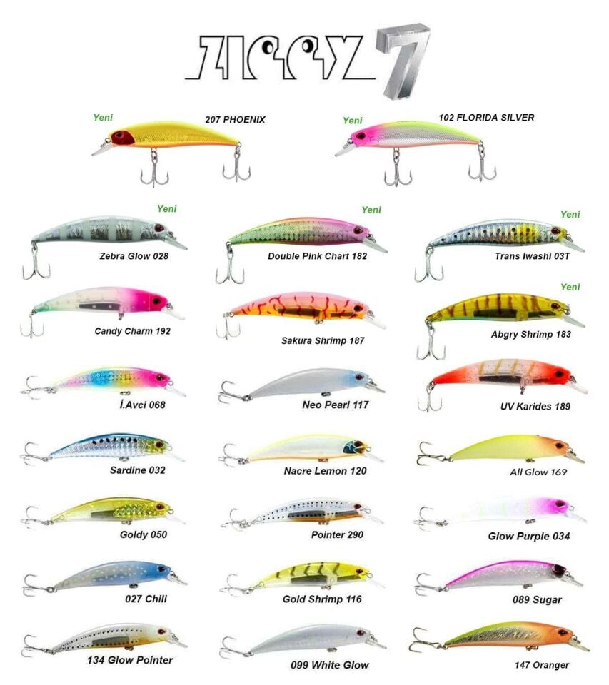 Fujin Ziggy 70mm 9.6gr Sinking LRF Maket Balık