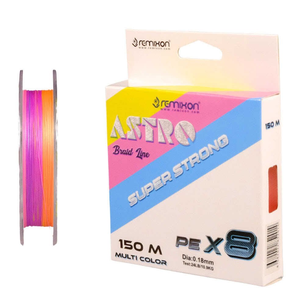Remixon Astro 8X 150 M Multi Color İp Misina