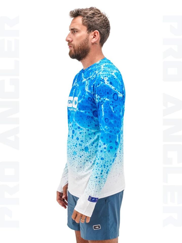 Fujin Pro Angler S24 T-Shirt Blue Ocean M