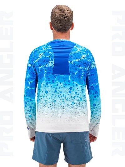 Fujin Pro Angler S24 T-Shirt Blue Ocean L