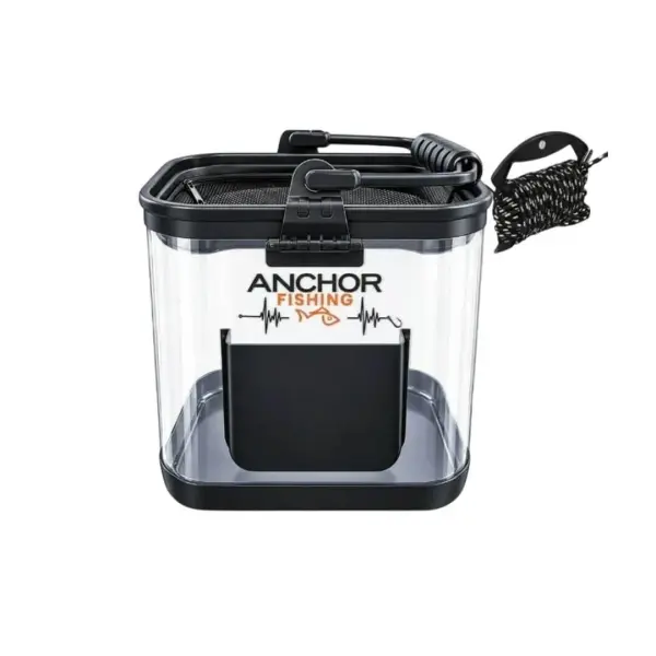 Anchor Şeffaf Katlanır 24 Cm Yaşatma Kovası