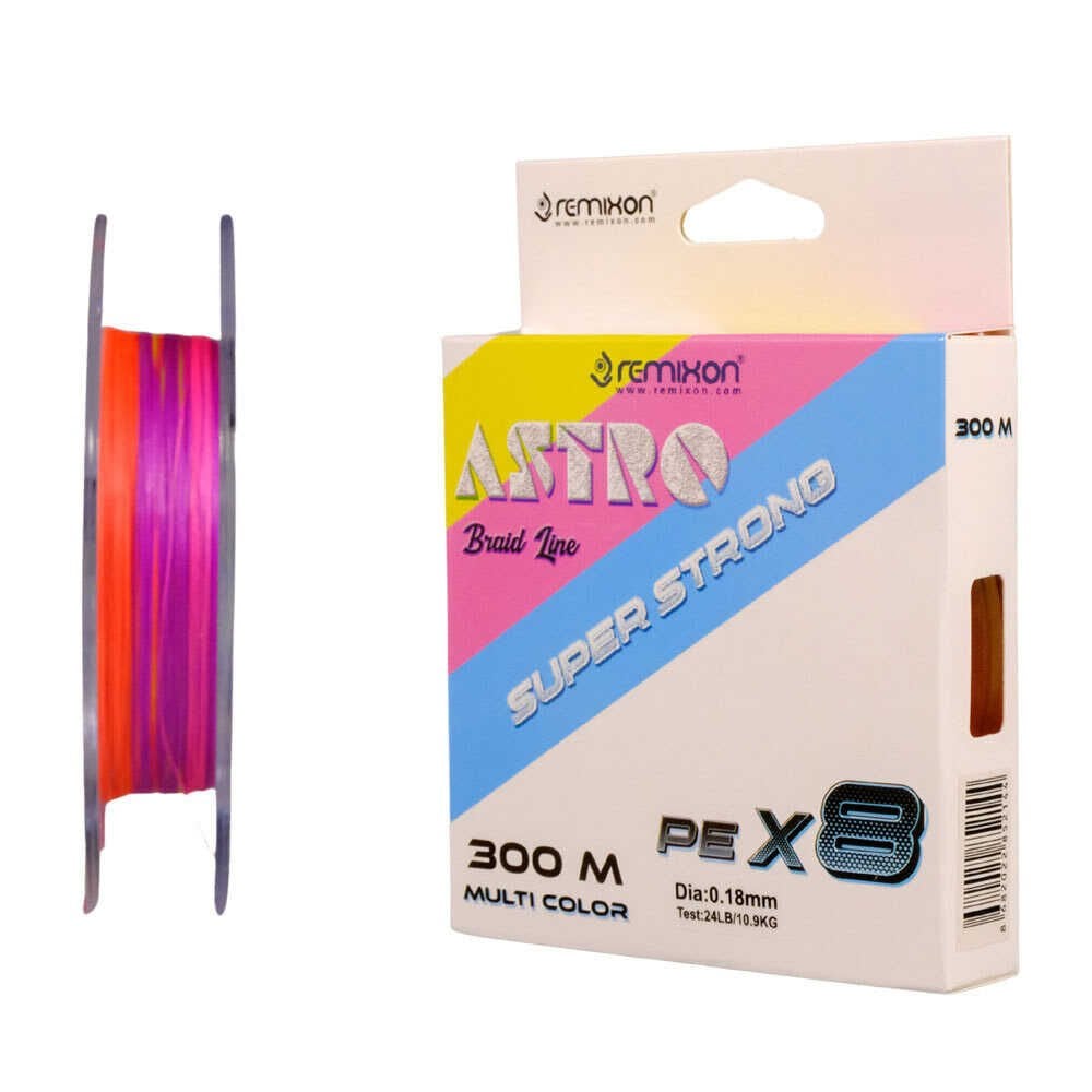 Remixon Astro 8X 300 M Multi Color İp Misina
